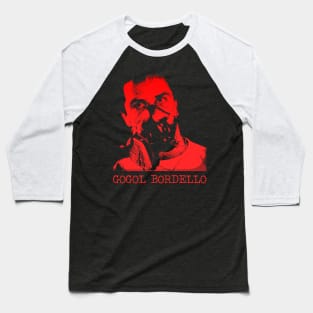 Gogol Bordello // Head Mask Baseball T-Shirt